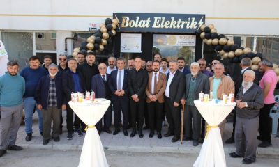 BOLAT ELEKTRİK İŞ YERİ AÇILIŞI DUALARLA YAPILDI