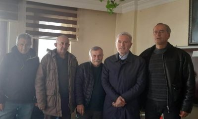 ŞEKER FABRİKASI EMEKLİLERİ DERNEĞİ, MUHTARLAR DERNEĞİNİ ZİYARET ETTİ