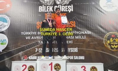 SULUOVALI BİLEK GÜREŞÇİ KIZIMIZ ŞÜHEDA HANCER TÜRKİYE 3. OLDU