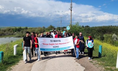 SULUOVA YEDİKIR BÖLGESİNDE “SAĞLIK İÇİN HAREKET ET” YÜRÜYÜŞÜ YAPILDI