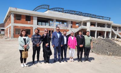 HALUK İPEK, “İLÇEMİZİN SPOR ALT YAPIMISINA YENİ YATIRIMLAR KAZANDIRMAYA DEVAM EDİYORUZ.”