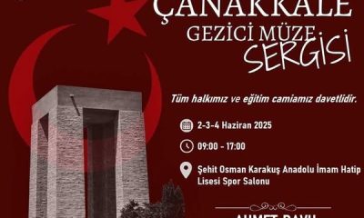 GEZİCİ ÇANAKKALE MÜZESİ SULUOVA’YA GELİYOR
