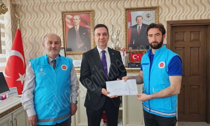 KAYMAKAM ŞAFAK GÜRÇAM’DAN ANLAMLI VE ÖRNEK DAVRANIŞ !