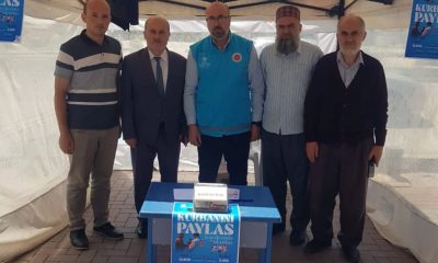 SULUOVA’DA “KURBAN BAĞIŞ STANDI” AÇILDI