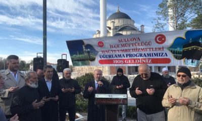 SULUOVALI 40 HACI ADAYI KUTSAL TOPRAKLARA DUALARLA YOLCU EDİLDİ