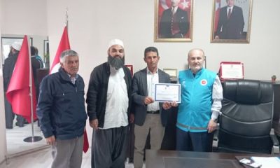 SULUOVALI KÖYLÜLER FİLİSTİN’E KURBAN BAĞIŞI YAPTI