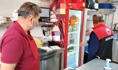 AMASYA’DA TAVUK DÖNERCİLER DENETLENDİ