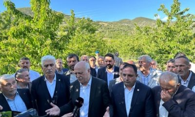 TZOB BAŞKANI ŞEMSİ BAYRAKTAR’DAN AMASYA’DA ZİRAİ DON İNCELEMESİ