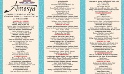 AMASYA ULUSLARARASI ATATÜRK KÜLTÜR VE SANAT FESTİVAL PROGRAMI BELLİ OLDU