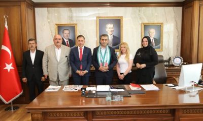 AMASYALI DERNEKLER BAŞKAN RIFAT UZUN’U ZİYARET ETTİ