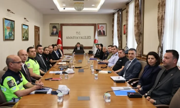 AMASYA’NIN GÜVENLİĞİ MASAYA YATIRILDI