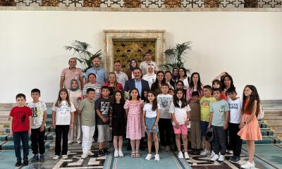 SULUOVALI ÖĞRENCİLER, HEMŞEHRİLERİ VEKİL HALUK İPEK’İ TBMM’DE ZİYARET ETTİ