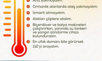 YEŞİL VATAN İÇİN ŞİMDİ HER ZAMANKİNDEN DAHA DİKKATLİ OLMA ZAMANI