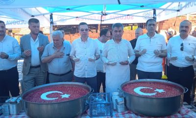 SULUOVA’DA AŞURE BEREKETİ YAŞANDI