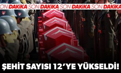 METAN GAZINDAN ŞEHİT OLAN ASKERLERİMİZİN SAYISI 12’YE YÜKSELDİ