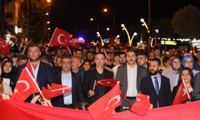 SULUOVA’DA 15 TEMMUZ DEMOKRASİ ZAFERİNİN 9. YILI ÇOŞKUYLA KUTLANDI