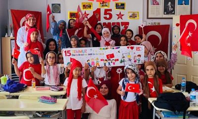 YAZ KUR’AN KURSU ÖĞRENCİLERİ 15 TEMMUZ ŞEHİTLERİNİ ANMA PROGRAMLARI DÜZENLEDİ