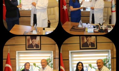 HASTANE SAĞLIK BAKIM HİZMETLERİ MÜDÜRLÜĞÜNDEN SERVİS SORUMLULARINA TEŞEKKÜR BELGESİ