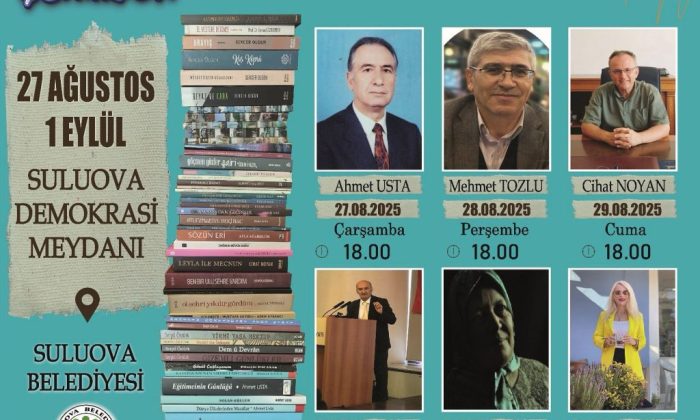 SULUOVALI ŞAİR VE YAZARLARIMIZ OKURLARIYLA BULUŞUYOR!