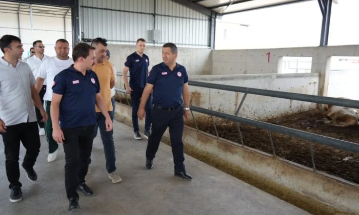 TARIM ORMAN İL MÜDÜRÜ, SULUOVA TDİ BESİ OSB’DE İNCELEMELERDE BULUNDU