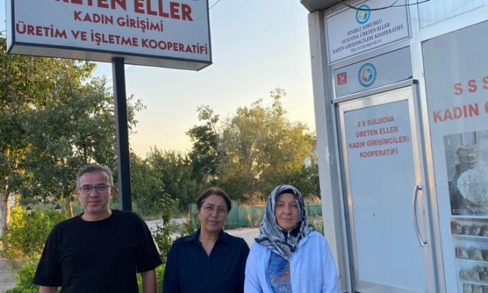 TİCARET BAKANLIĞINDAN KADIN KOOPERATİFİNE ZİYARET
