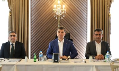 VALİ BAKAN SULUOVA OSB TOPLANTISINA BAŞKANLIK YAPTI.