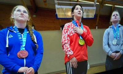 3 ALTIN MADALYA ALAN SULUOVALI MİLLİ HALTERCİMİZ ZEHRA NUR ASLAN AVRUPA ŞAMPİYONU