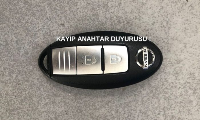 KAYIP DUYURUSU !
