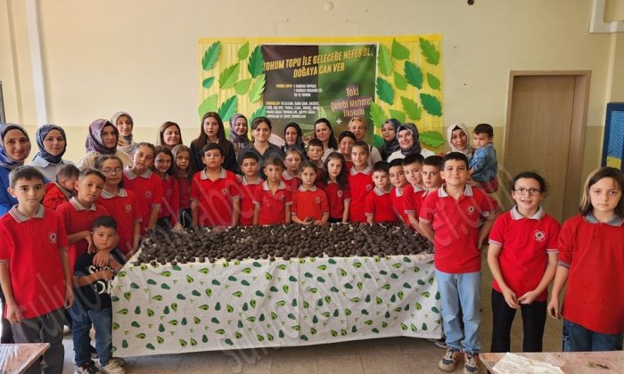 SULUOVALI ÖĞRENCİLER, YANAN ORMANLIK ALANLAR İÇİN 5 BİN TOHUM DESTEĞİNDE BULUNDU
