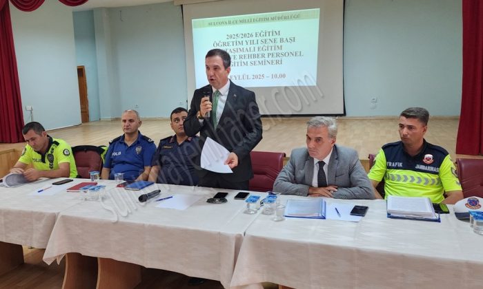 SULUOVA’DA OKUL SERVİS ŞOFÖRLERİNE EĞİTİM VERİLDİ