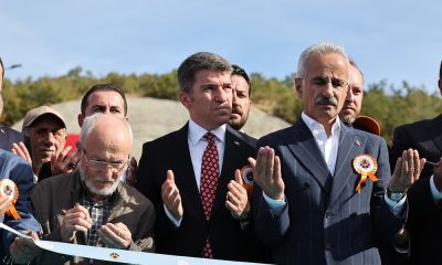 AMASYA ŞEHİT AHMET ÖZSOY TÜNELİ İLE AYDINCA VARYANTI, BAKAN ABDULKADİR URALOĞLU TARAFINDAN AÇILDI