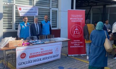 İLÇE MÜFTÜLÜĞÜNDEN ÜNİVERSİTE ÖĞRENCİLERİNE SICAK KARŞILAMA