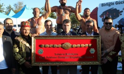 KIRKPINAR BAŞPEHLİVANLARI SULUOVA’DA KOL BAĞLADI