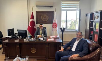 TSO BAŞKANI AKSU’DAN YENİ SAVCI VE HAKİM’E HOŞ GELDİN ZİYARETİ