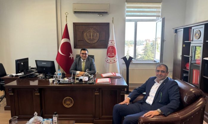 TSO BAŞKANI AKSU’DAN YENİ SAVCI VE HAKİM’E HOŞ GELDİN ZİYARETİ