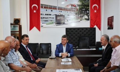 VALİ ÖNDER BAKAN, ŞEKER EMEKLİLERİ DERNEĞİNİ ZİYARET ETTİ