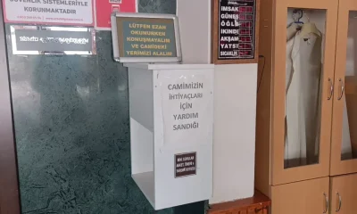 AMASYA’DA CAMİNİN BAĞIŞ KUTUSUNDAKİ PARAYI ÇALDILAR