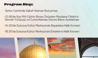 GAZZE İÇİN DİRENİŞE DEVAM PROGRAMINA DAVET !