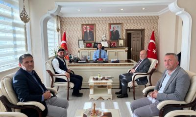 İLÇE MÜFTÜLÜĞÜNDEN KAYMAKAM GÜRÇAM’A ZİYARET