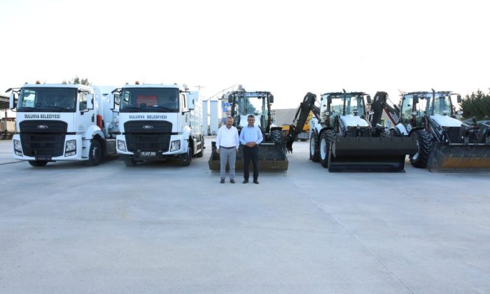 SULUOVA BELEDİYESİ ARAÇ FLOSUNU GÜÇLENDİRDİ