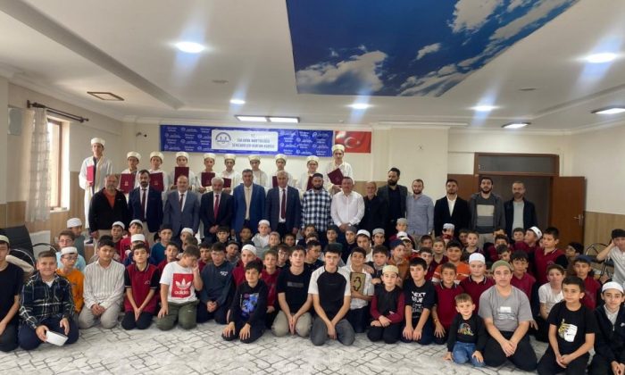 SULUOVALI HAFIZLARA BELGELERİ VERİLDİ