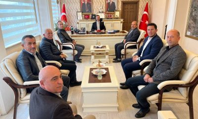 SULUOVALI MUHTARLARDAN KAYMAKAM GÜRÇAM’A ZİYARET