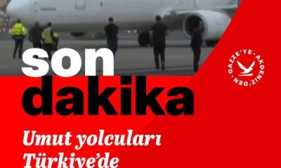 SUMUD FİLOSU’NUN UMUT YOLCULARI TÜRKİYE’DE