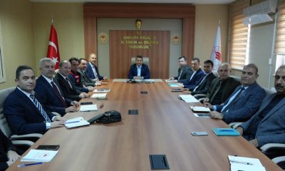 TARIM VE HAYVANCILIK DEĞERLENDİRME TOPLANTISI YAPILDI