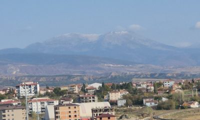 MEVSİMİN İLK KAR YAĞIŞI SULUOVA AKDAĞ BÖLGESİNDE GÖRÜNTÜLENDİ