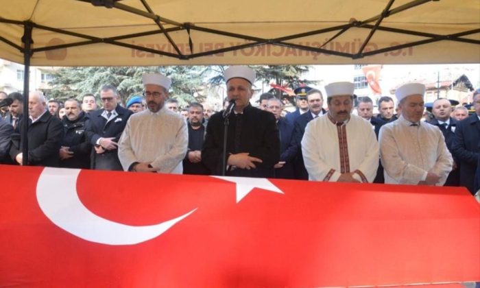 AMASYA ŞEHİDİNİ UĞURLADI