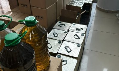 AMASYA’DA 2054 LİTRE SAHTE ZEYTİNYAĞI ELE GEÇİRİLDİ