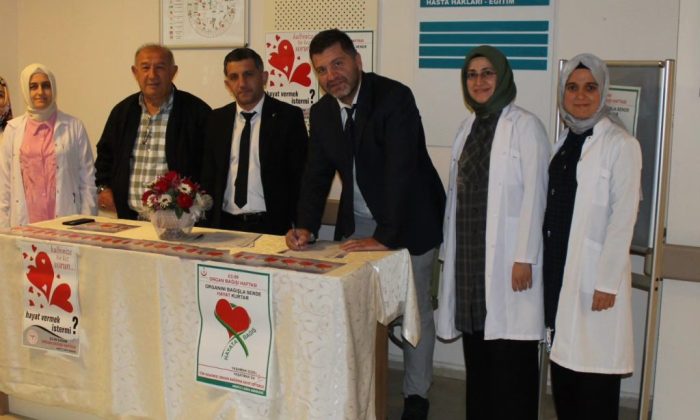 HASTANE BAŞHEKİMİ UZM.DR GÜLPINAR, ORGAN BAĞIŞINDA BULUNDU