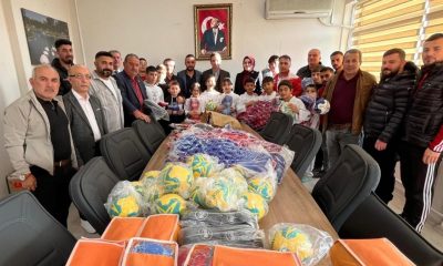 KAYMAKAMLIKTAN SPORA MALZEME DESTEĞİ