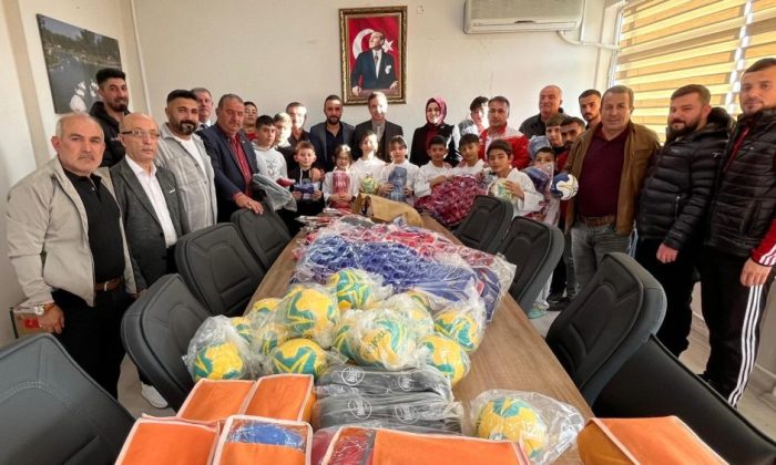 KAYMAKAMLIKTAN SPORA MALZEME DESTEĞİ